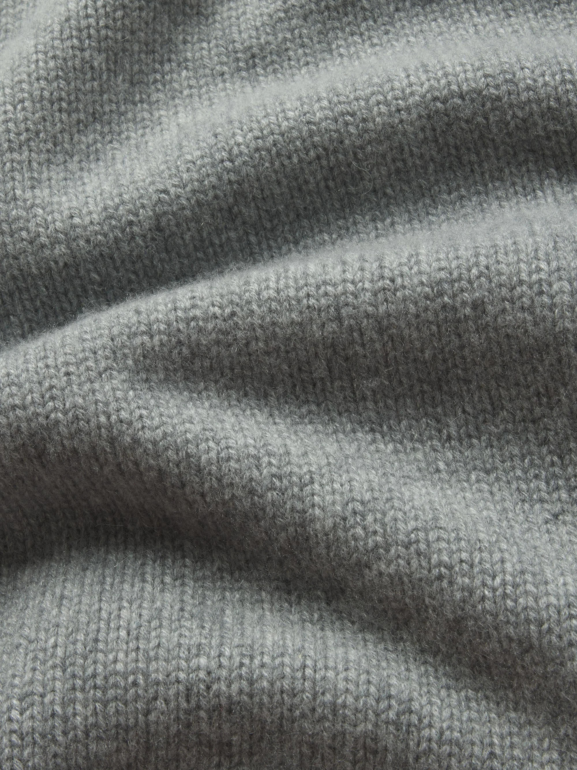 Ritz Unisex Cashmere Sweater -- Grey Melange image 4