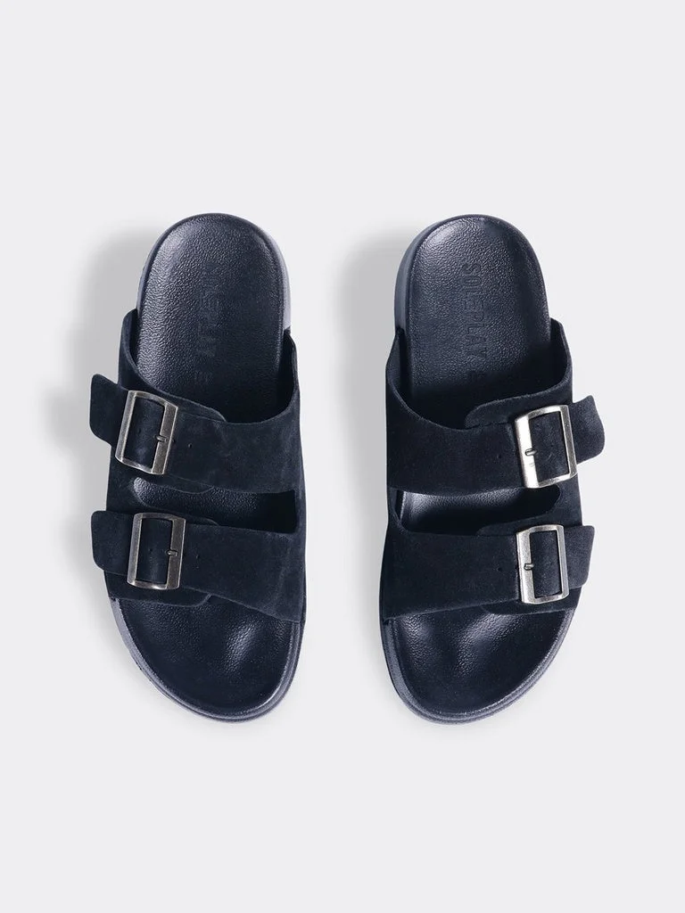 SOLEPLAY Black Casual Sandals image 1